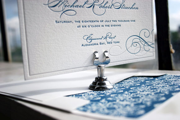 Keswick Letterpress Wedding Invitations