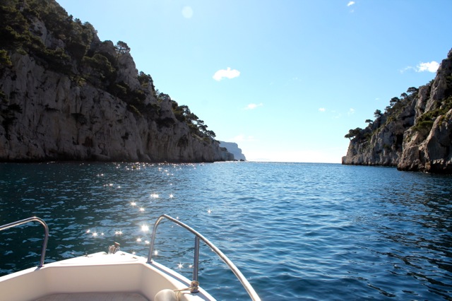 Sarah Hanna Travels - morning boat rides on the French Riviera 