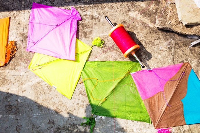 Kites from Gujarat for the Uttarayan International Kite Festival