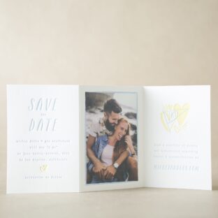 Mickey Save the Date design