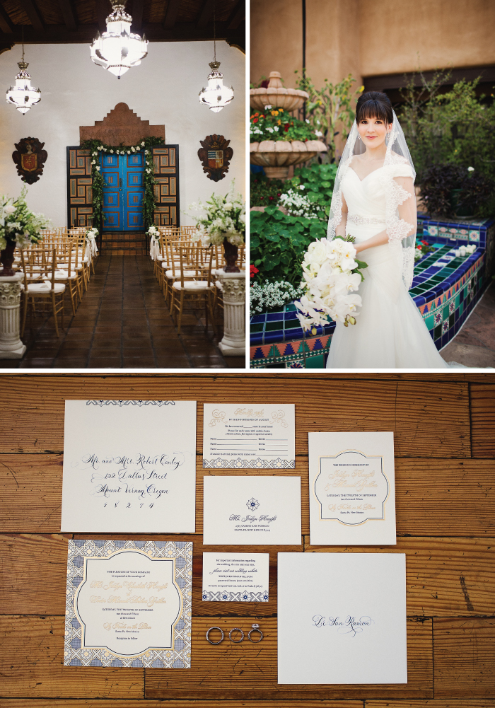 Elegant Destination Wedding in Santa Fe with Spanish Flair