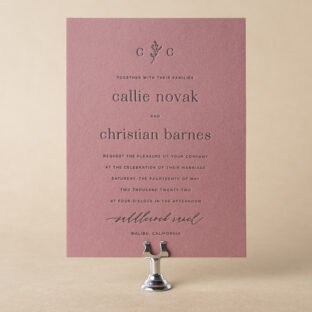 Shop Over 300 Foil Letterpress Wedding Invitations From Bella Figura