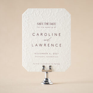 Lawrence Save the Date design