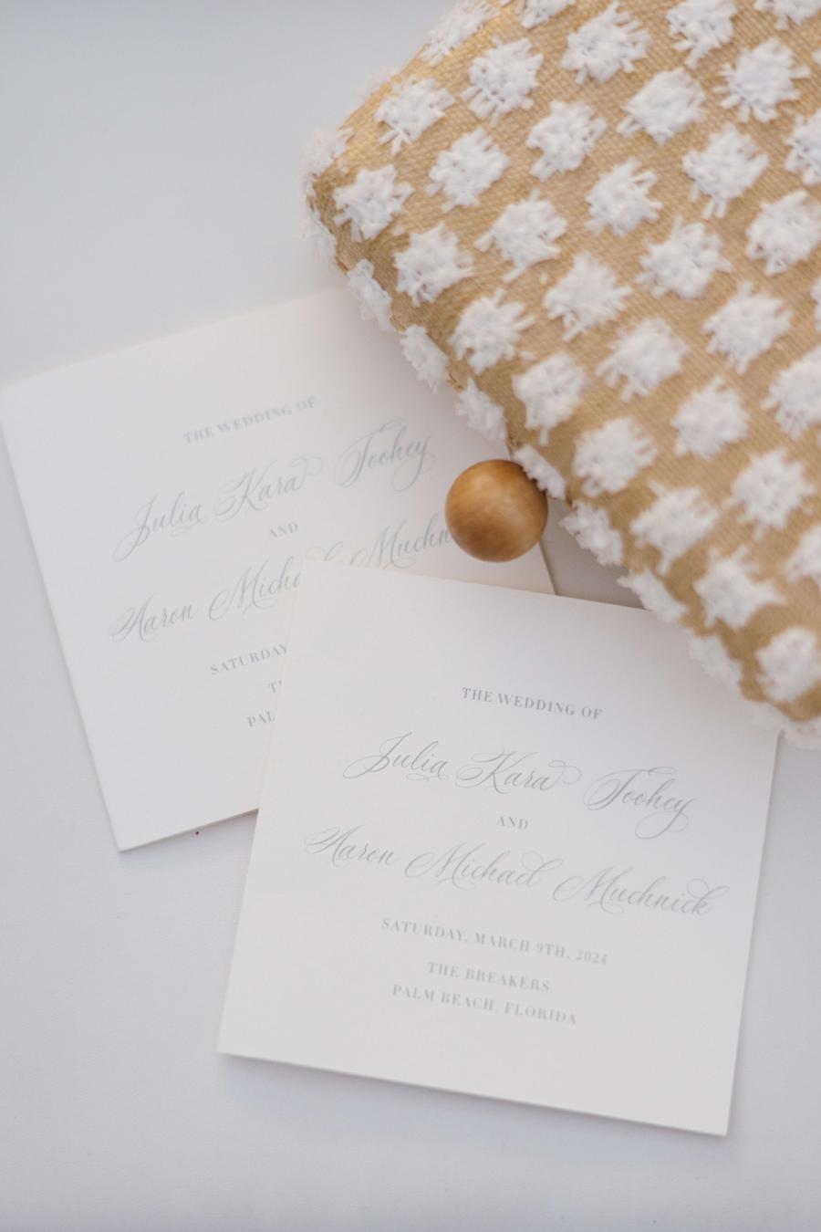 Bella Figura Letterpress Wedding Stationery
