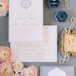 Bella Figura letterpress monogram