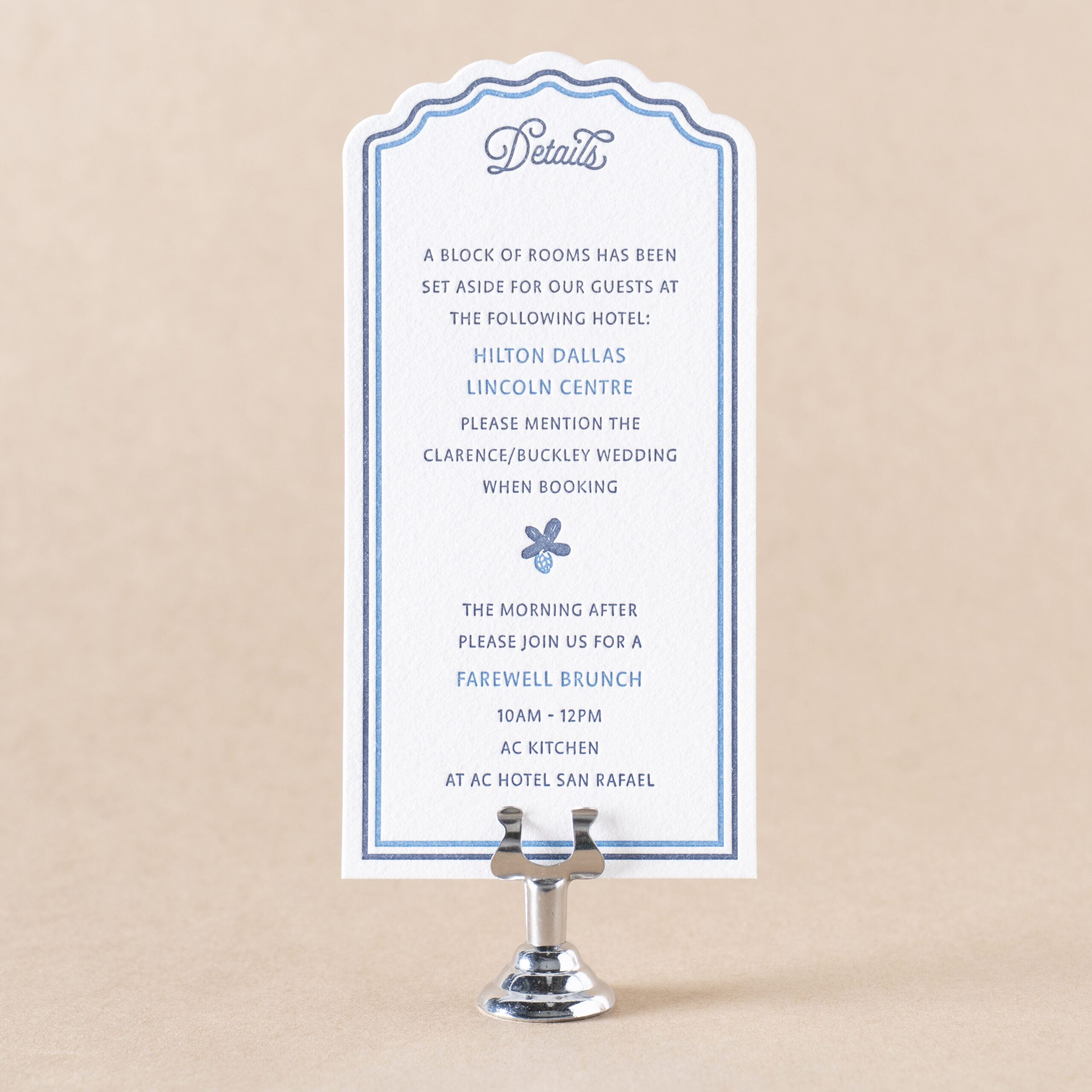 Astrid Details Card design