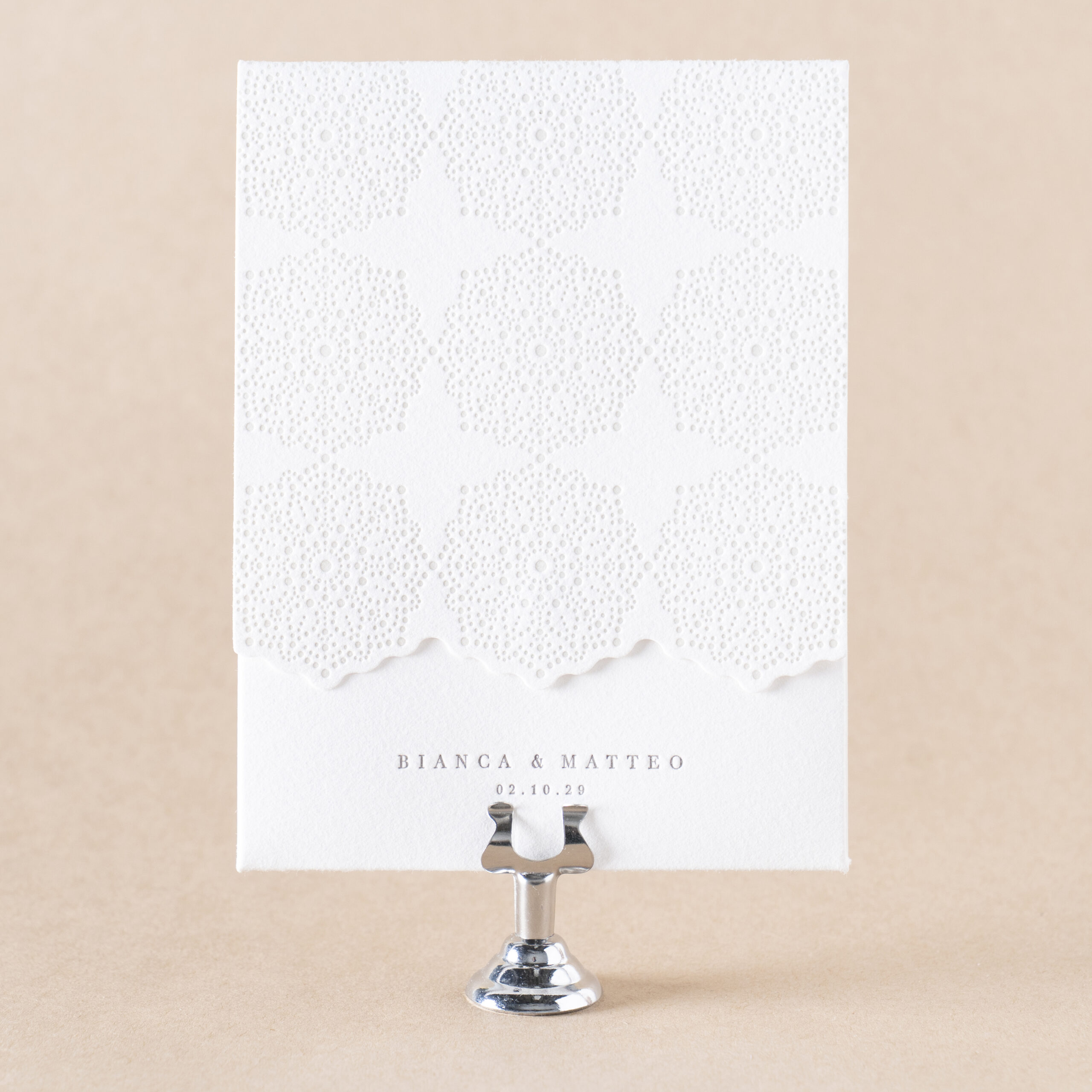 Bianca Additional Piece Folder design