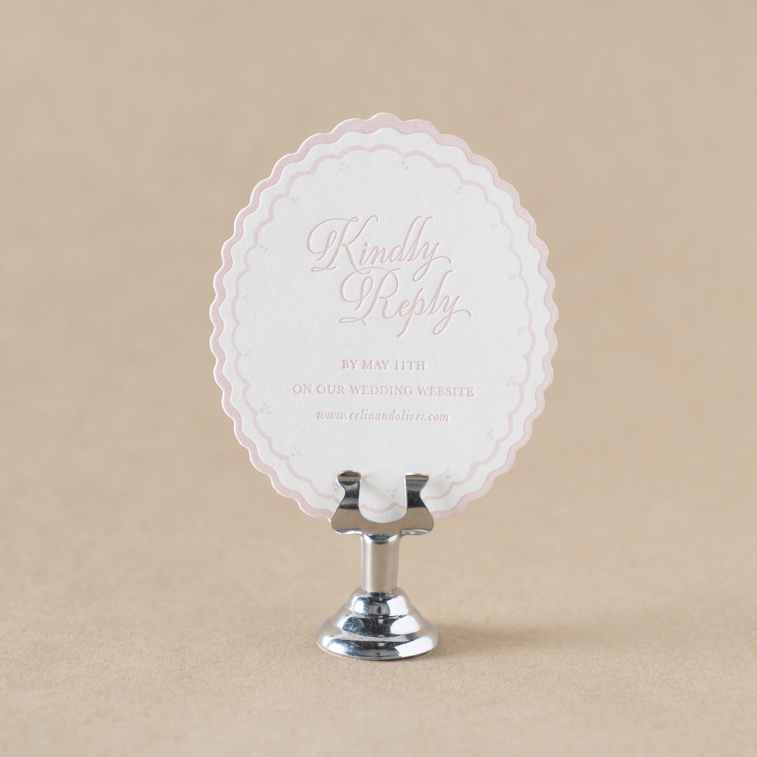 Derby Reply Card design