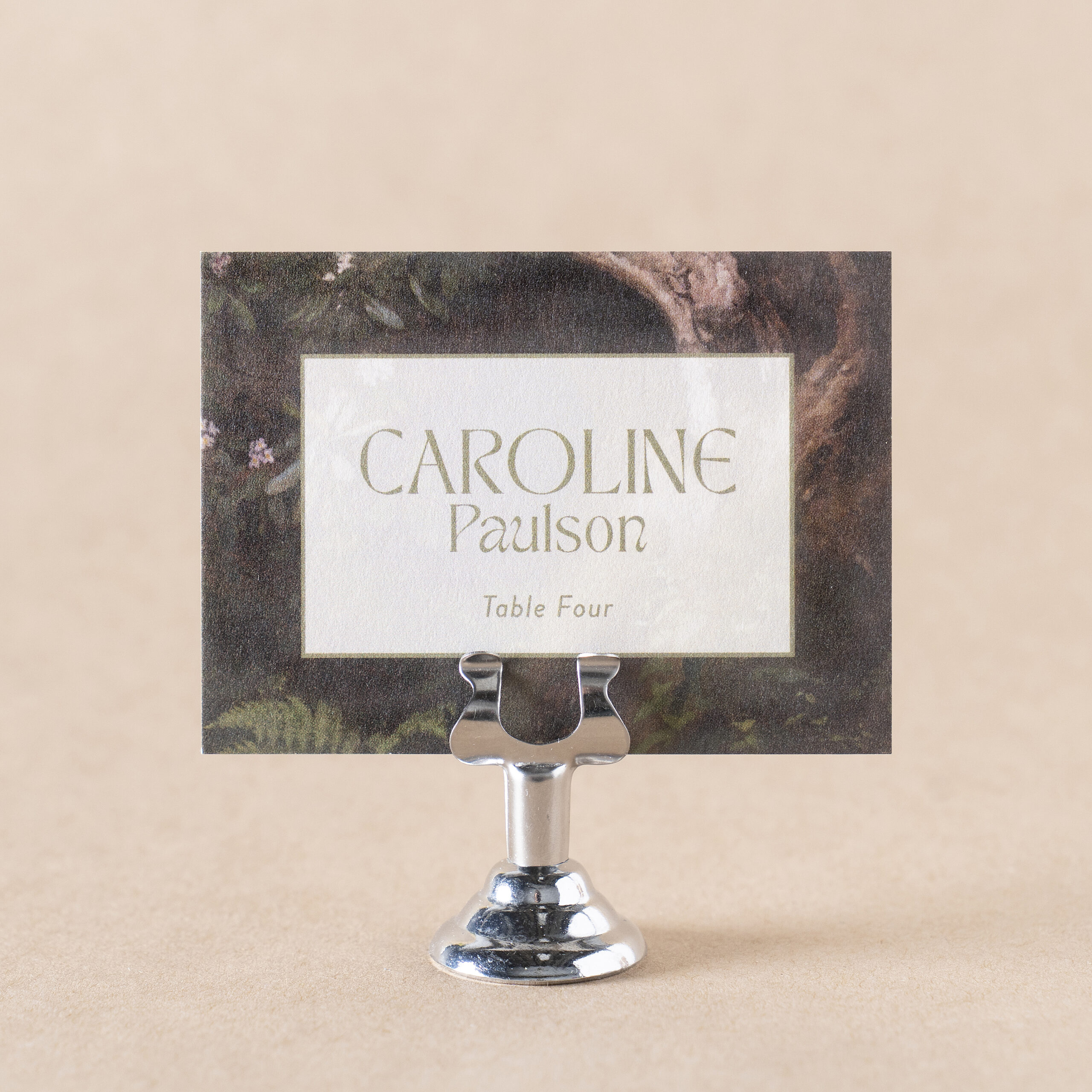 Elwood Place Card design