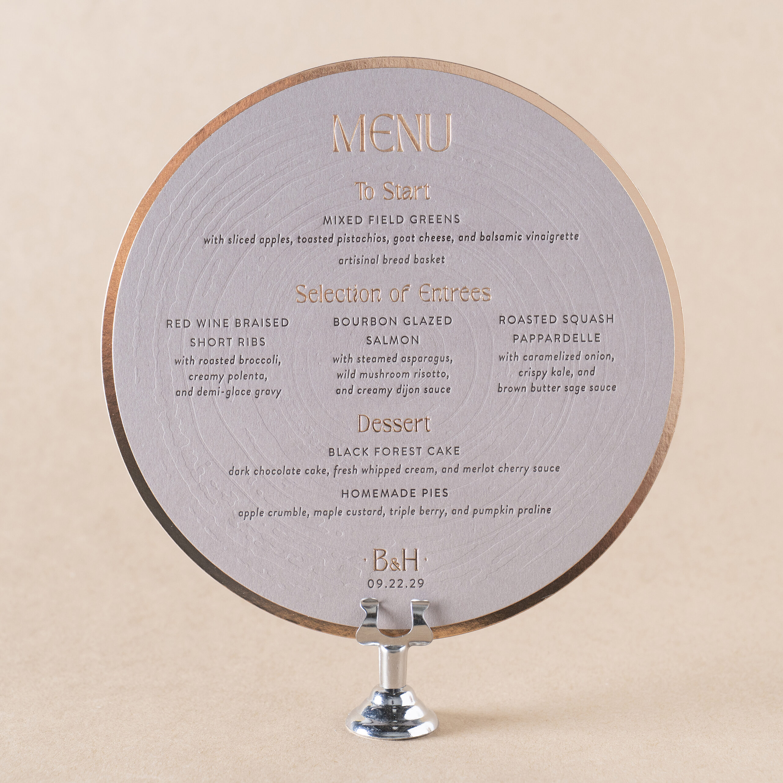 Elwood Menu design