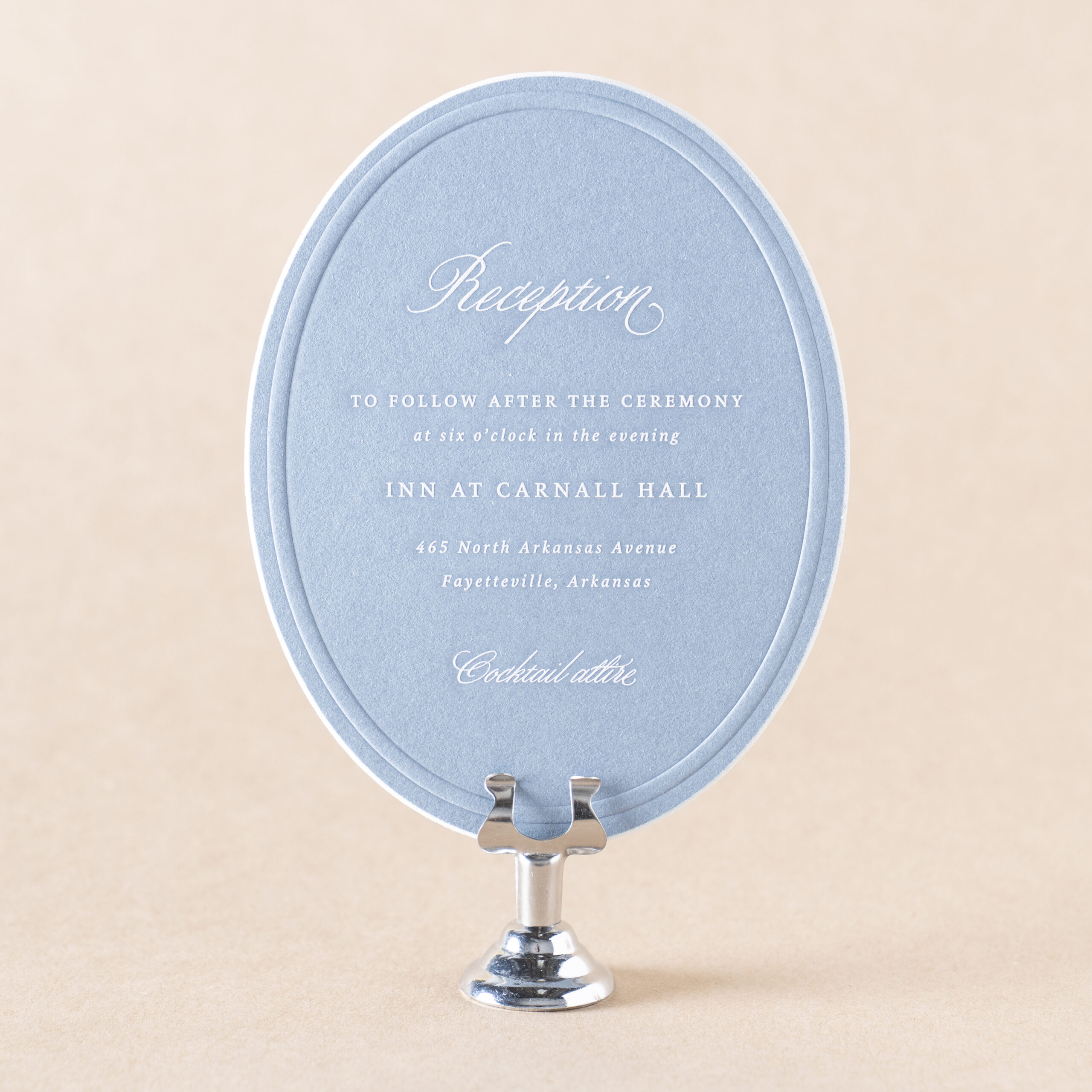 Gellert Reception Card design