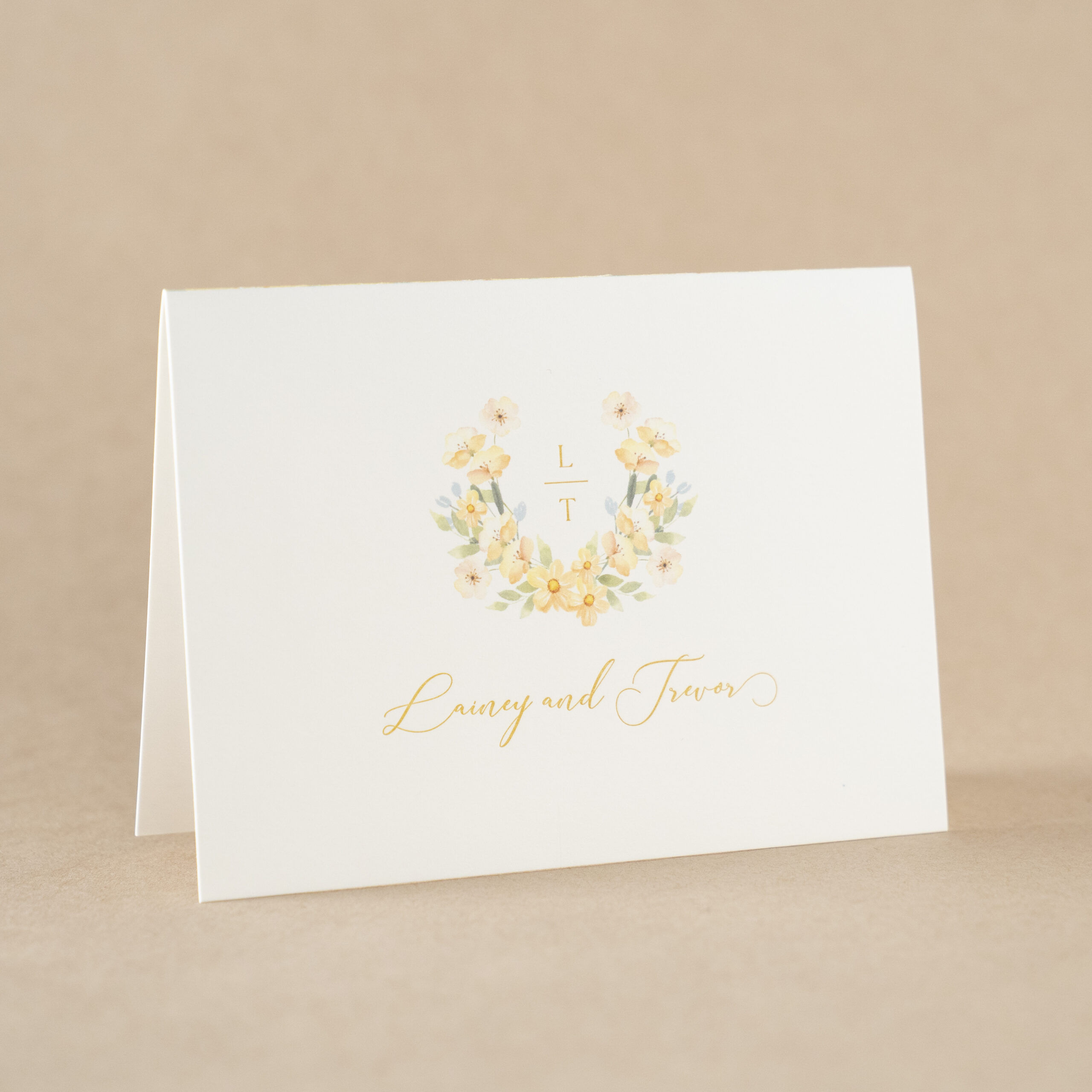 Lainey Thank You Fold design