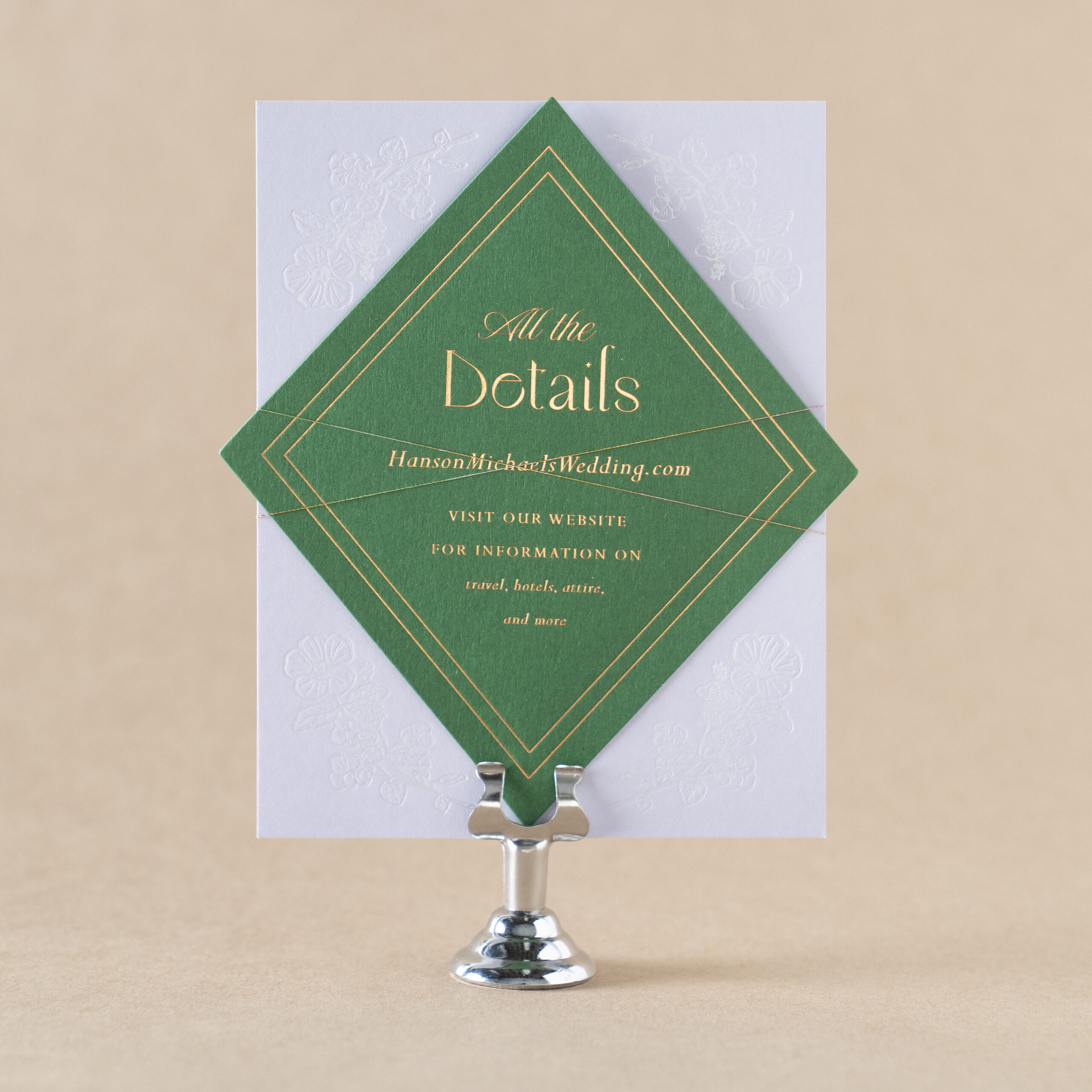 Violette Details Card design