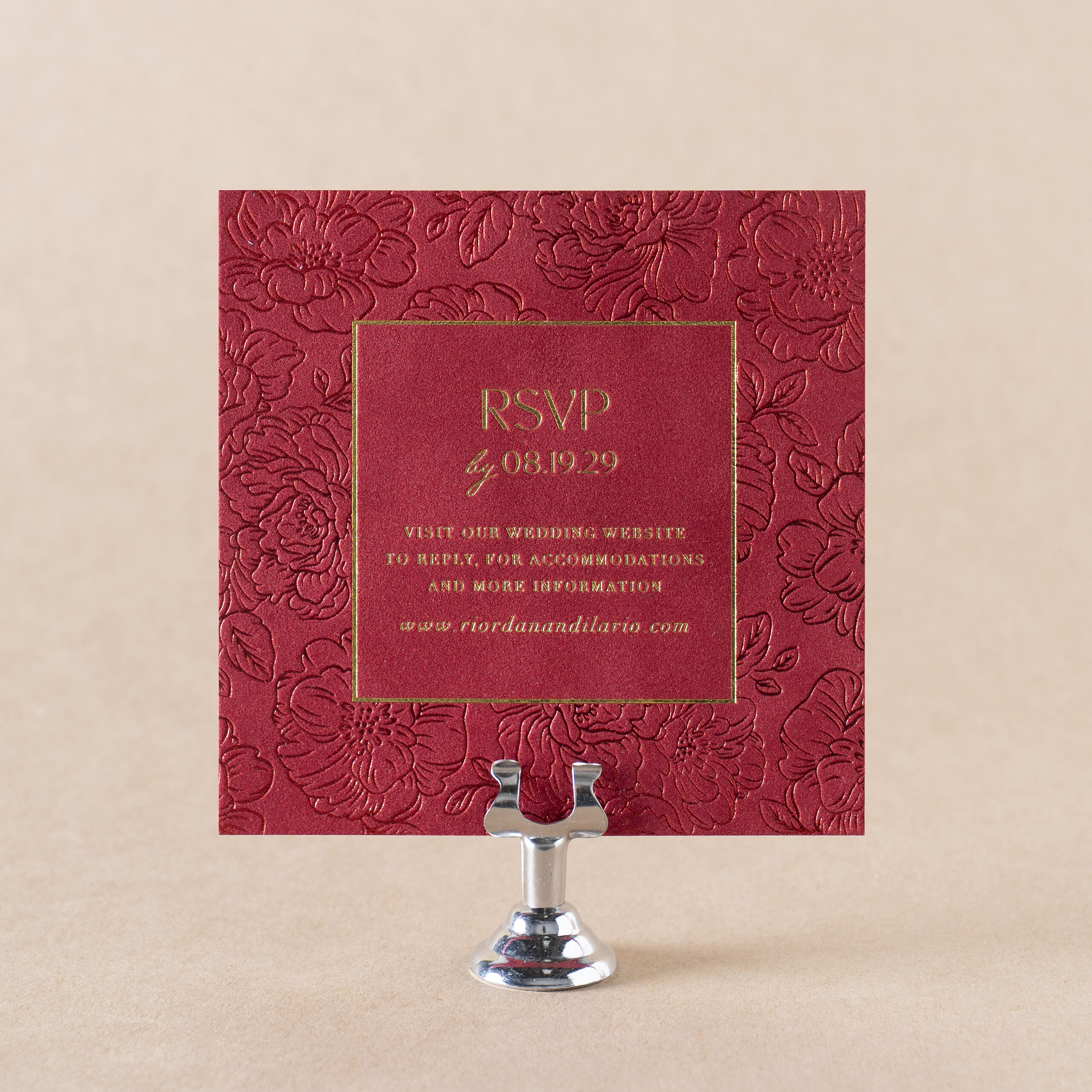 Vitale Reply Card design