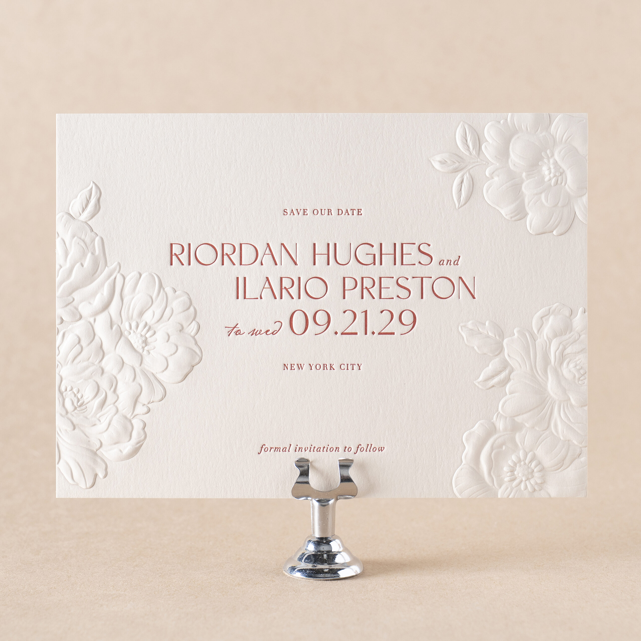Vitale Save the Date design