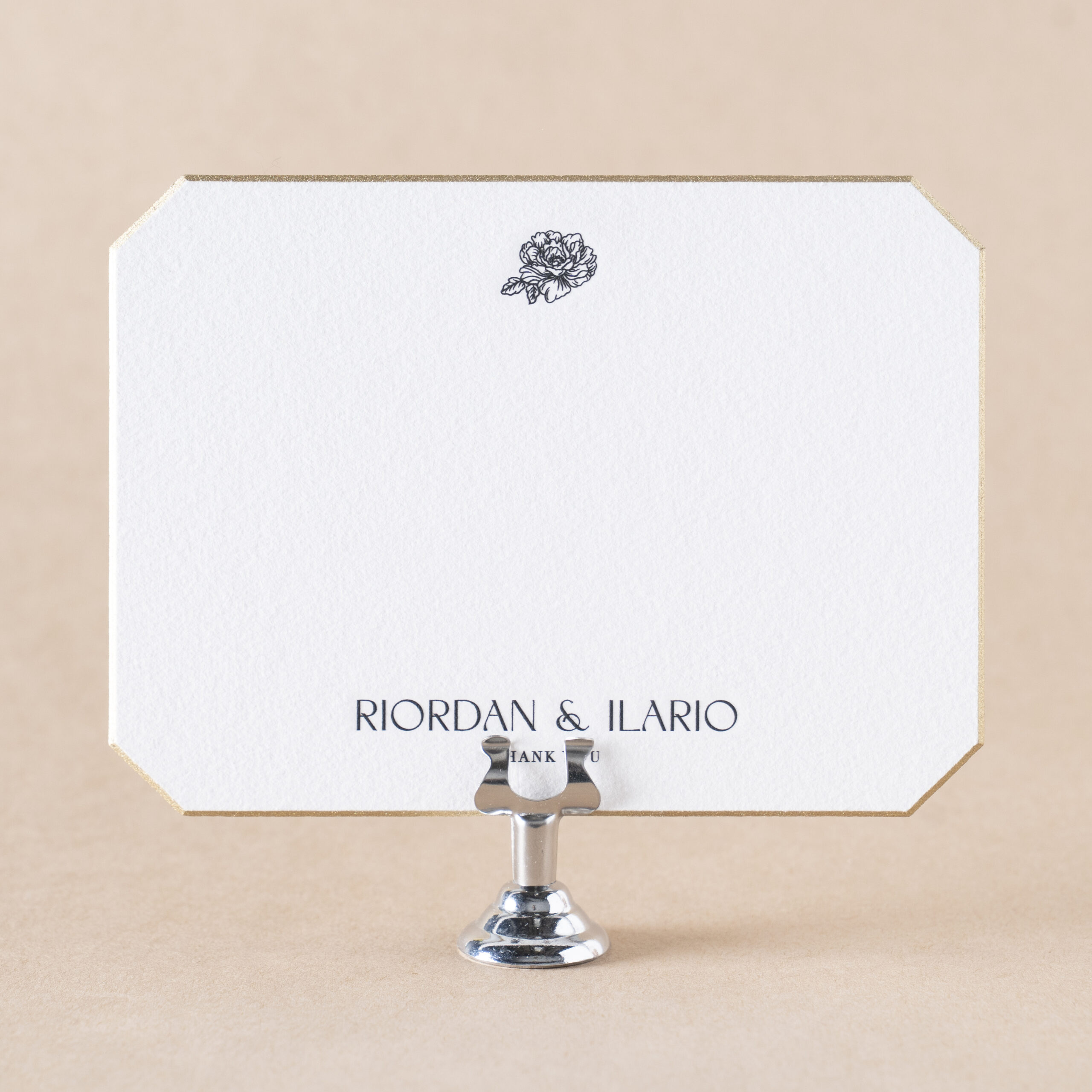 Vitale Thank You Card design