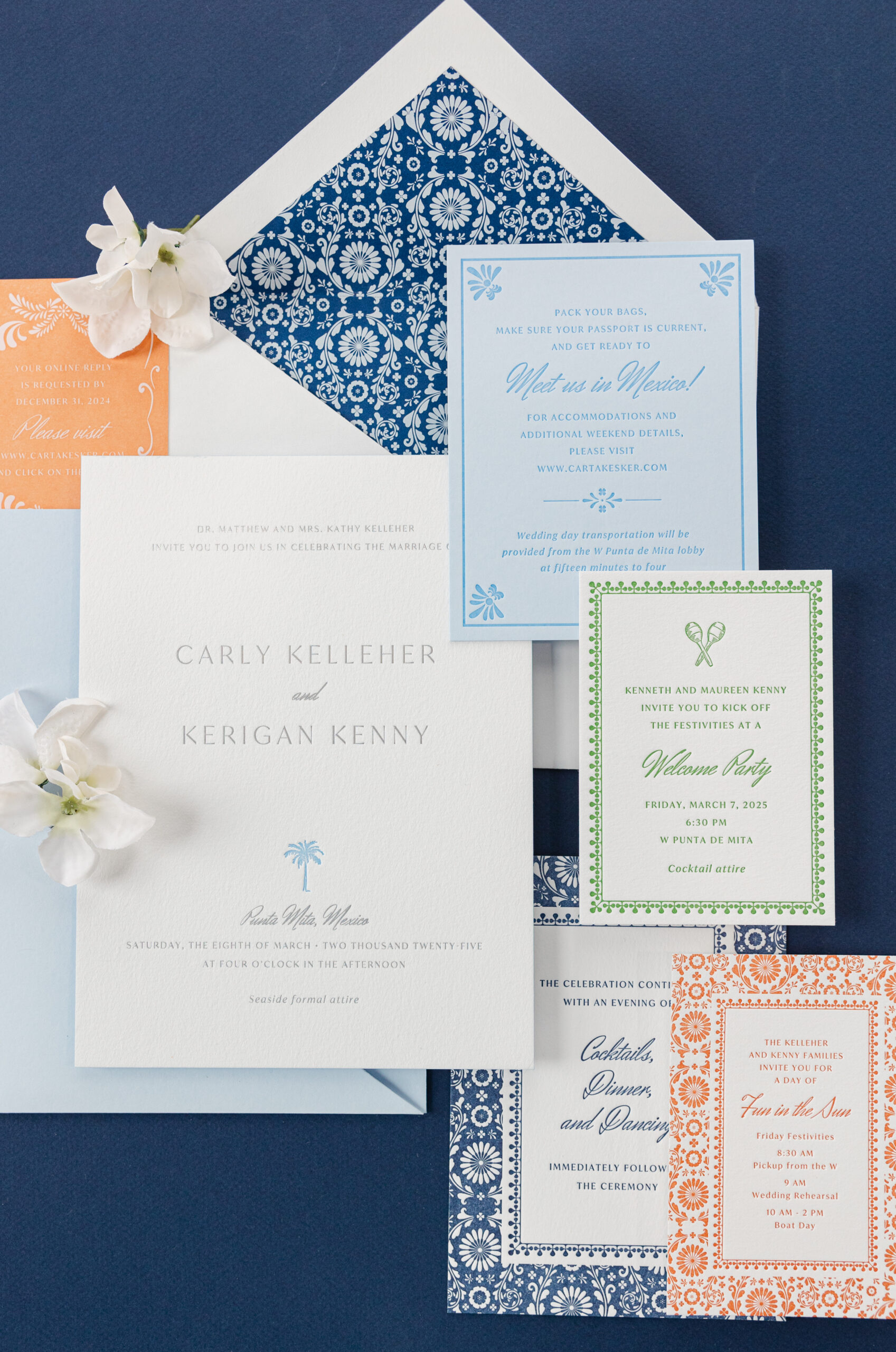 Destination Wedding Invitation