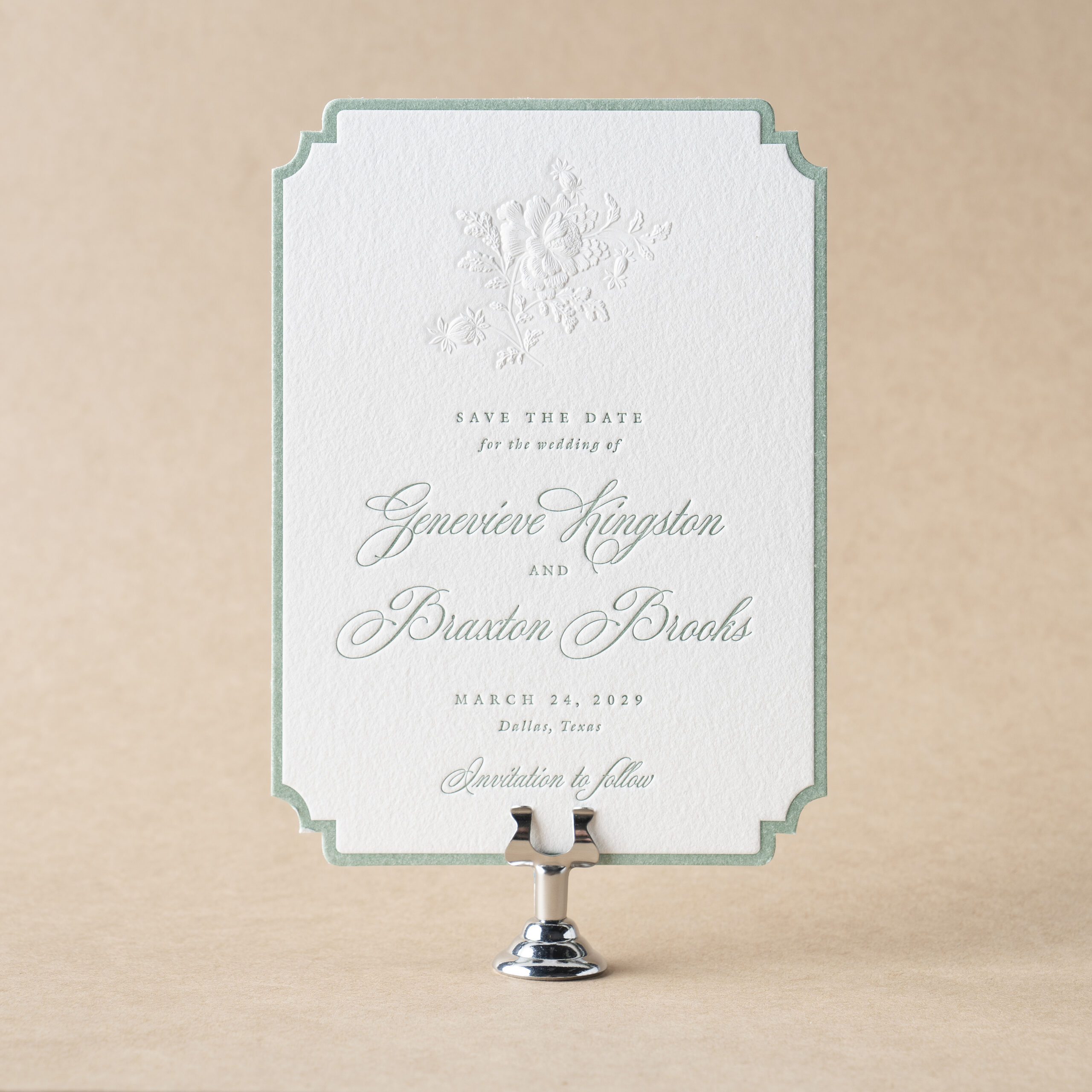 Braxton V.2 Save the Date design