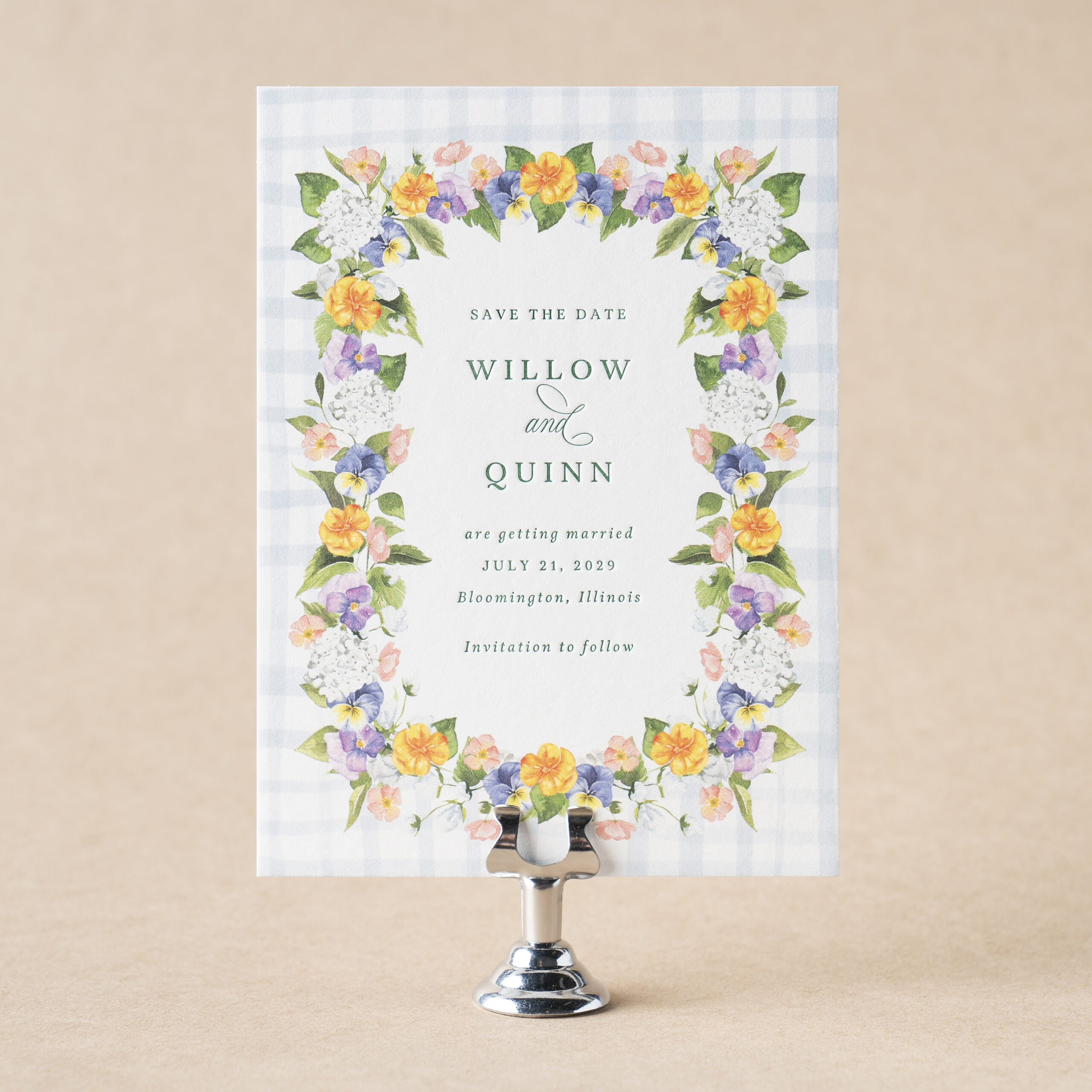 Hadaway V.2 Save the Date design