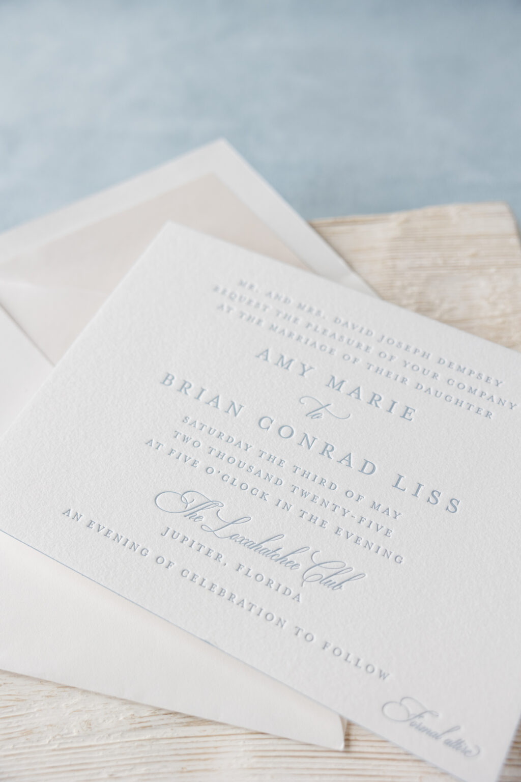 Formal Wedding Invitation