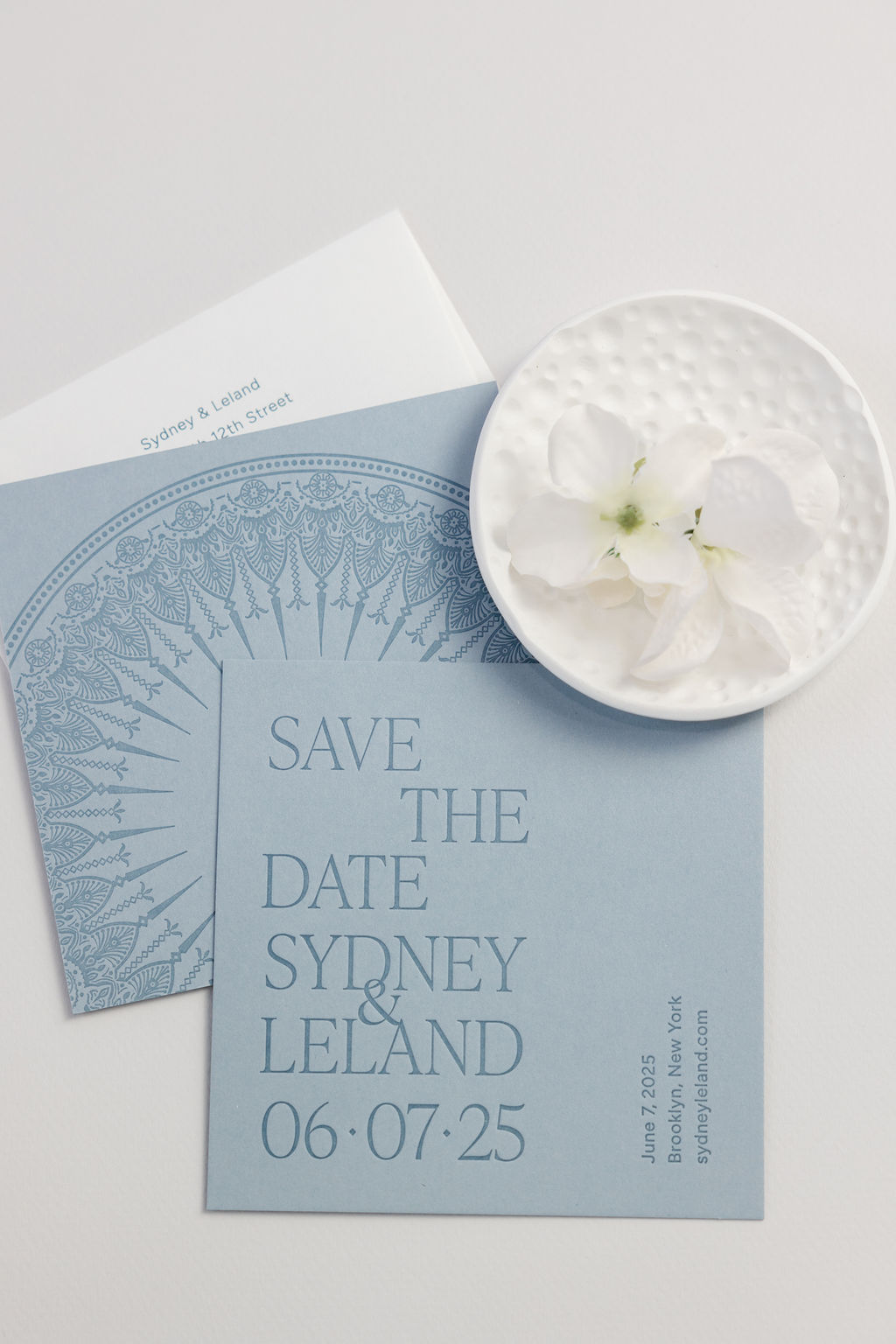 letterpress save the date
