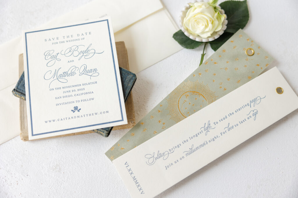celestial save the date