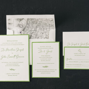 Custom Map Envelope Liner