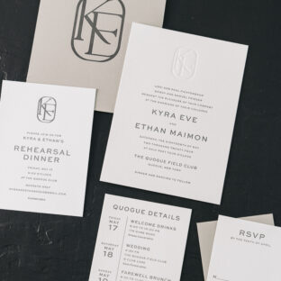 Monogram Wedding Suite