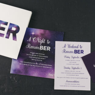Bat Mitzvah Invitation Suite