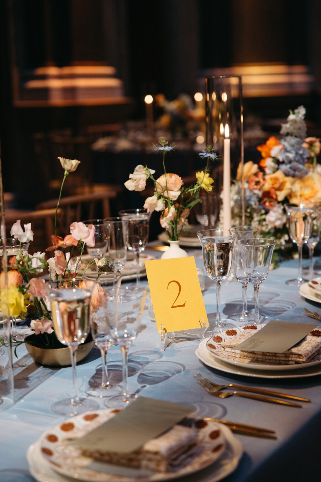 Wedding Table Number Card