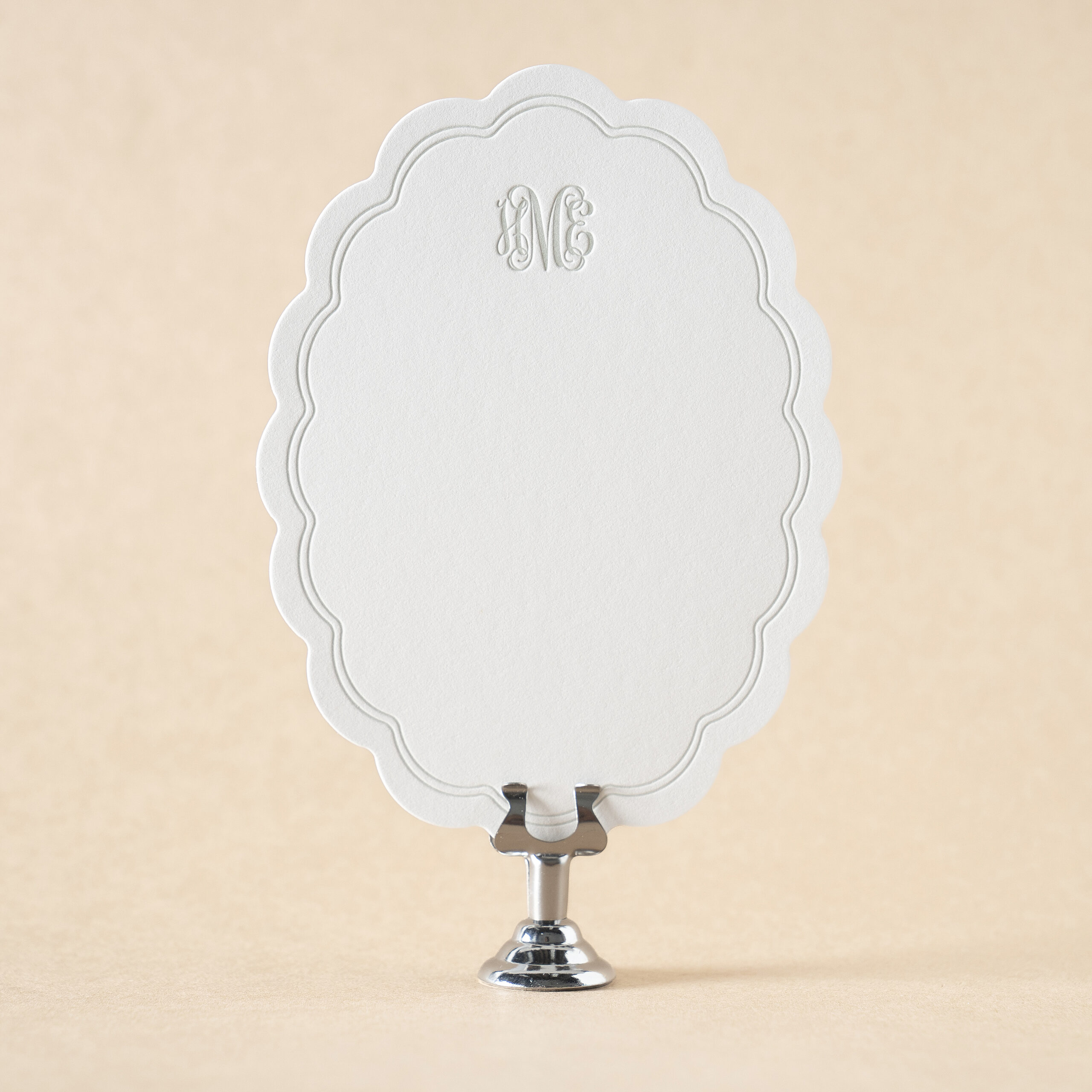 Hallie Social Note Card design