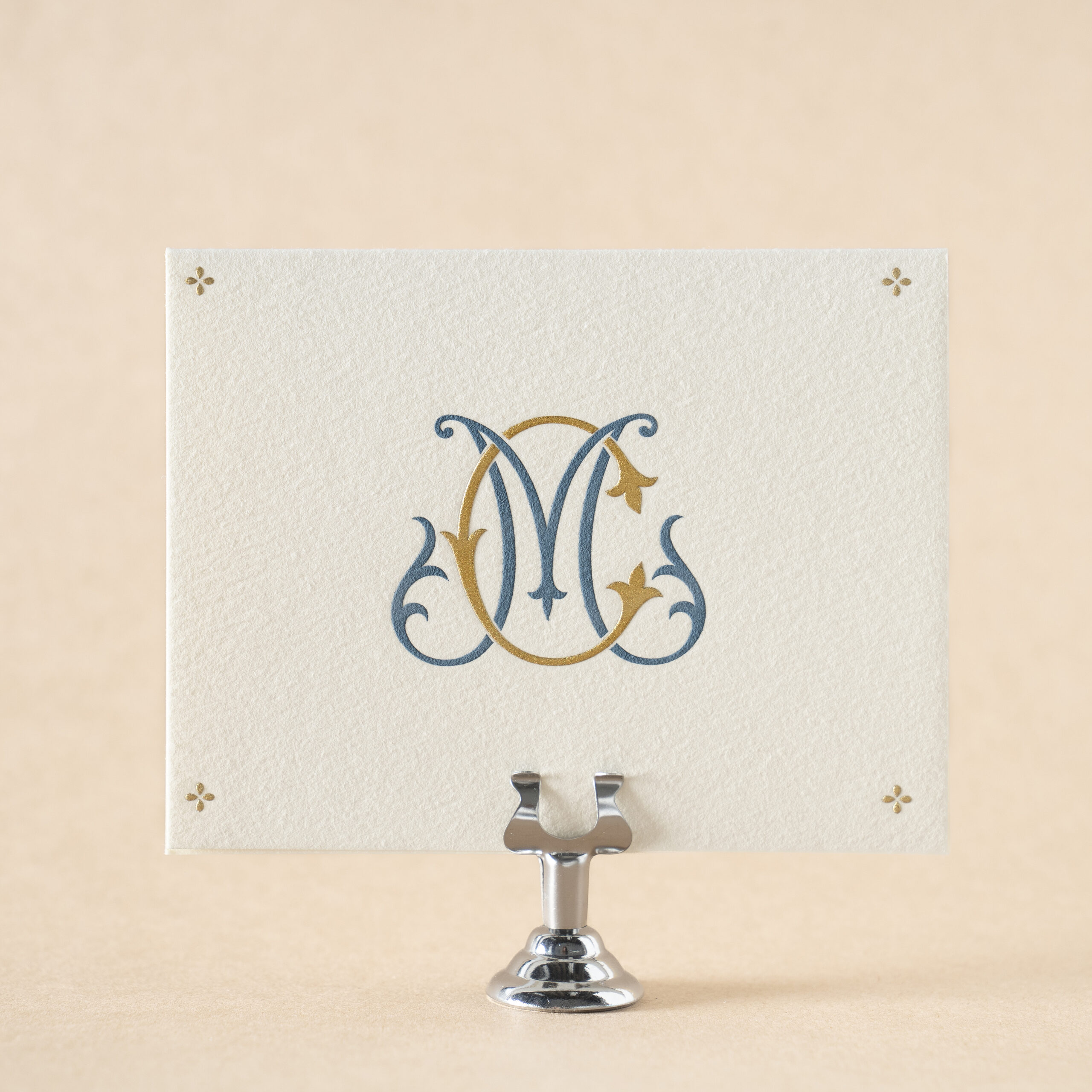 Macy Social Note Card Folded design