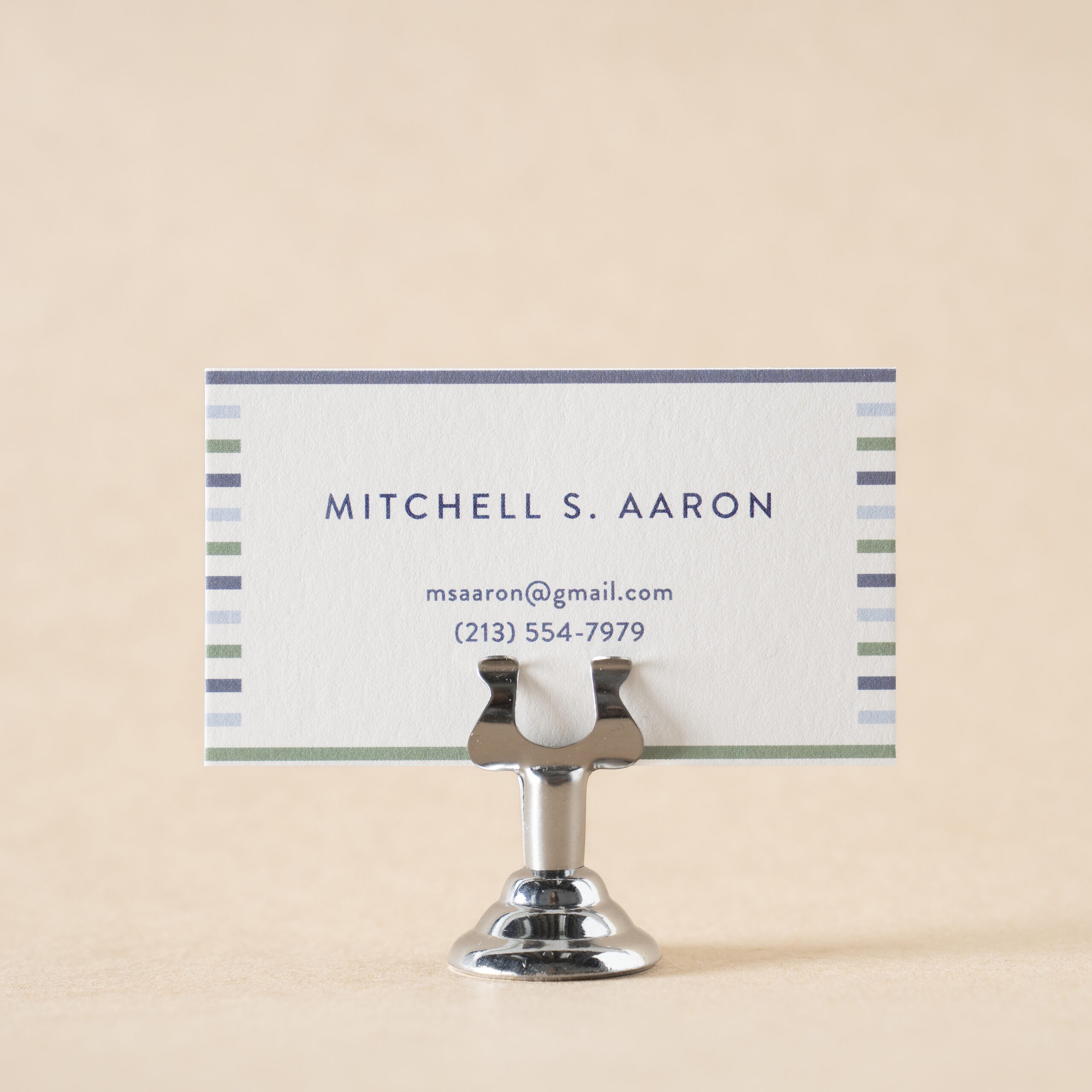 Mitchell Social Calling Card design