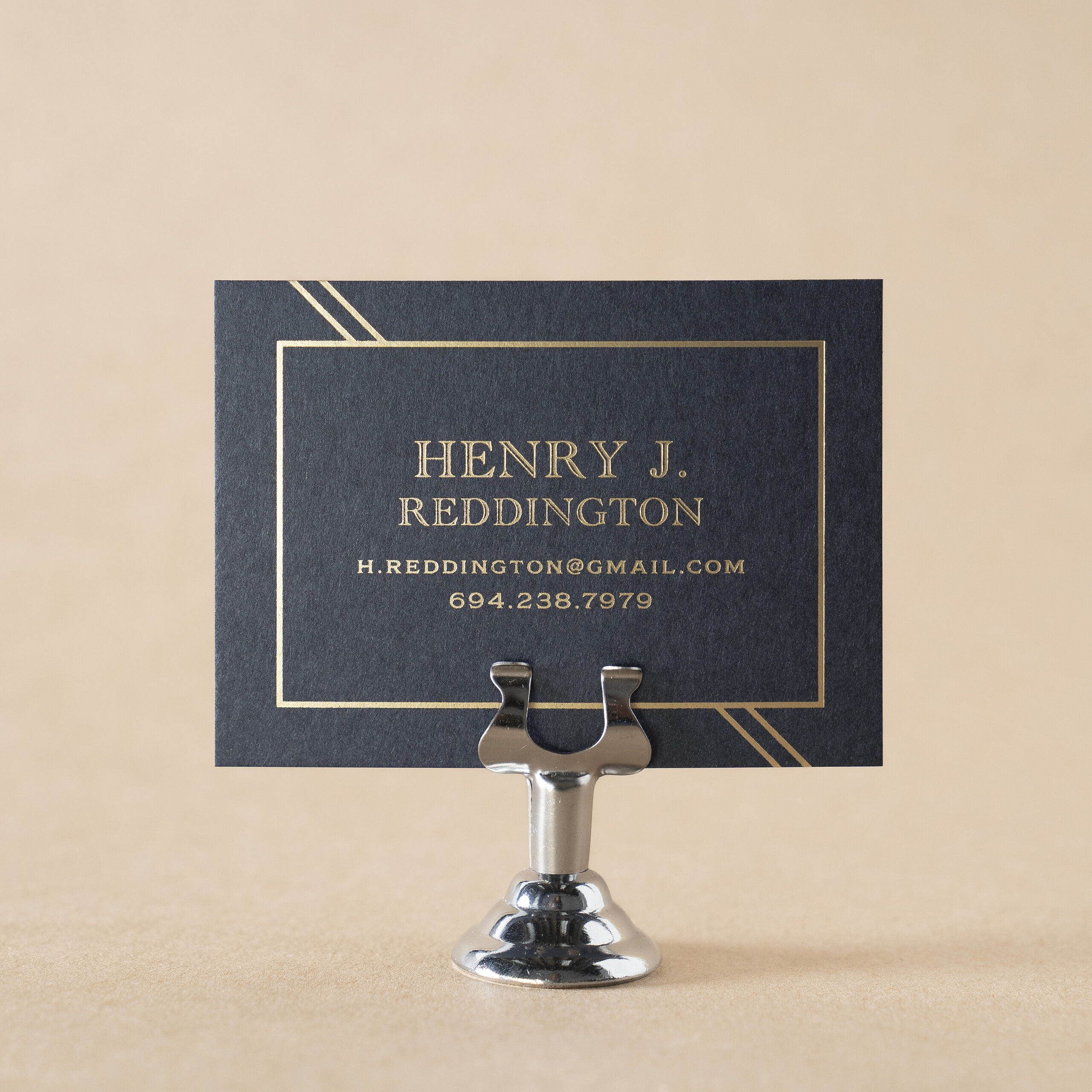 Reddington Social Calling Card design
