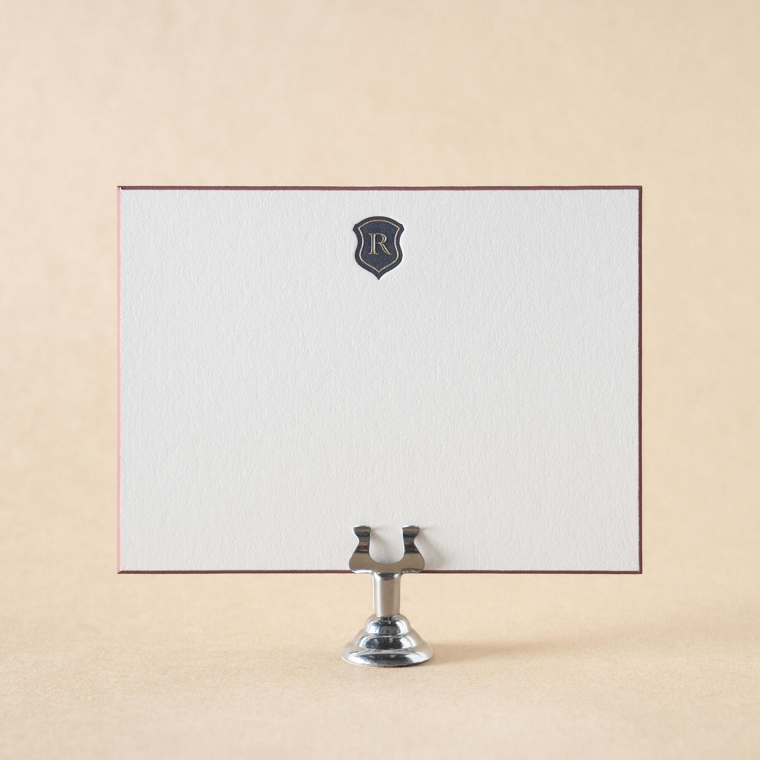 Reddington Social Note Card design