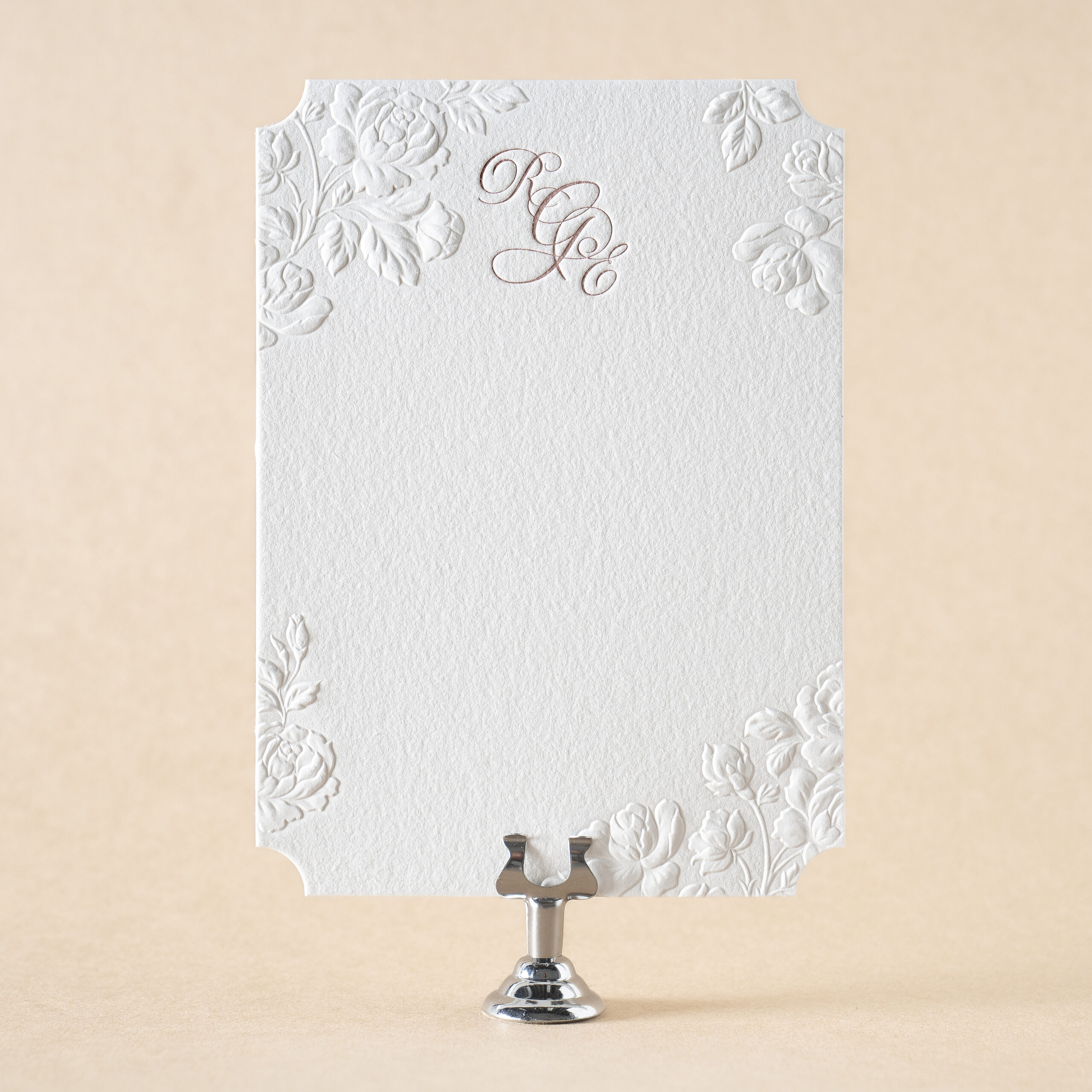 Rosalyn Social Note Card Flat design