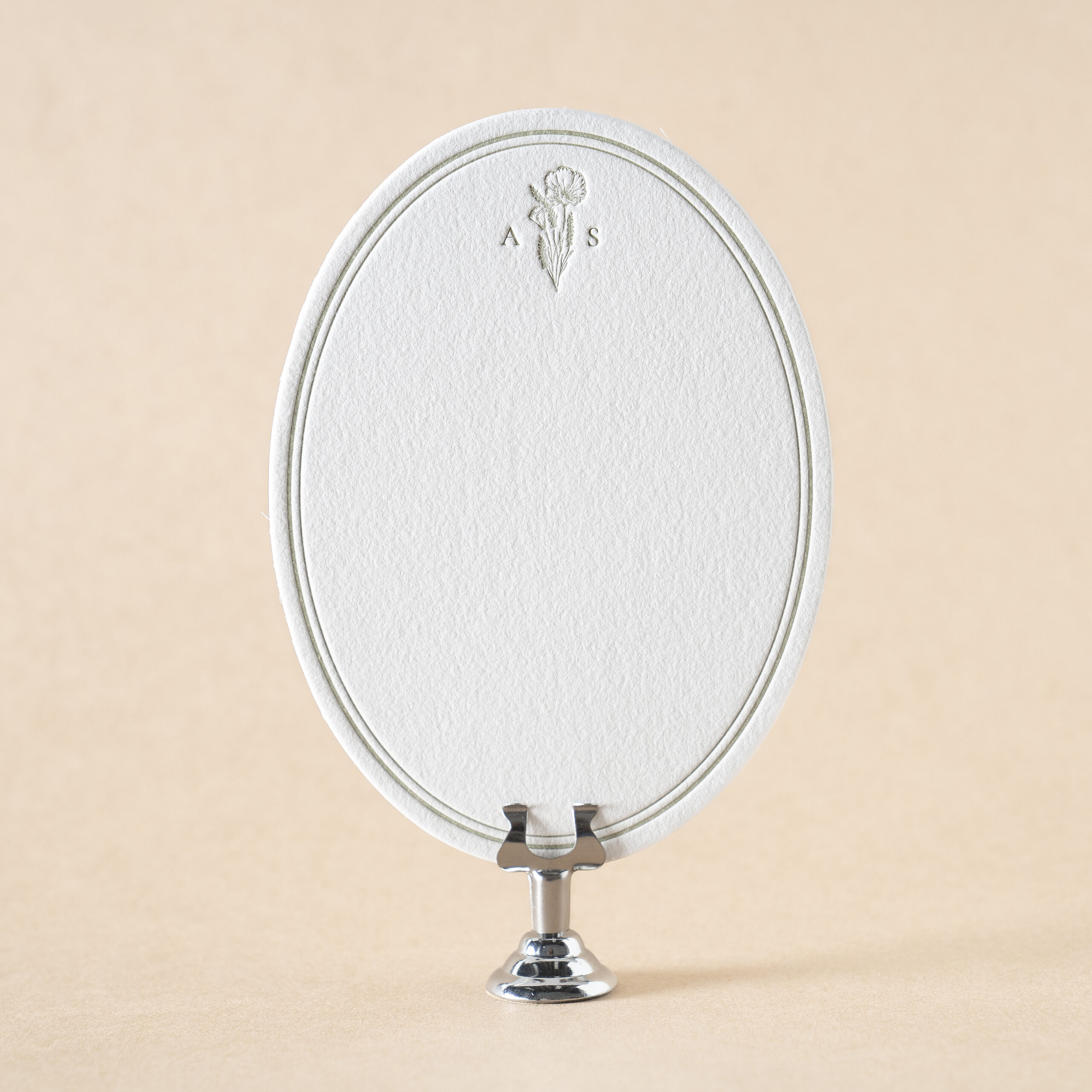Sinclaire Social Note Card Flat design