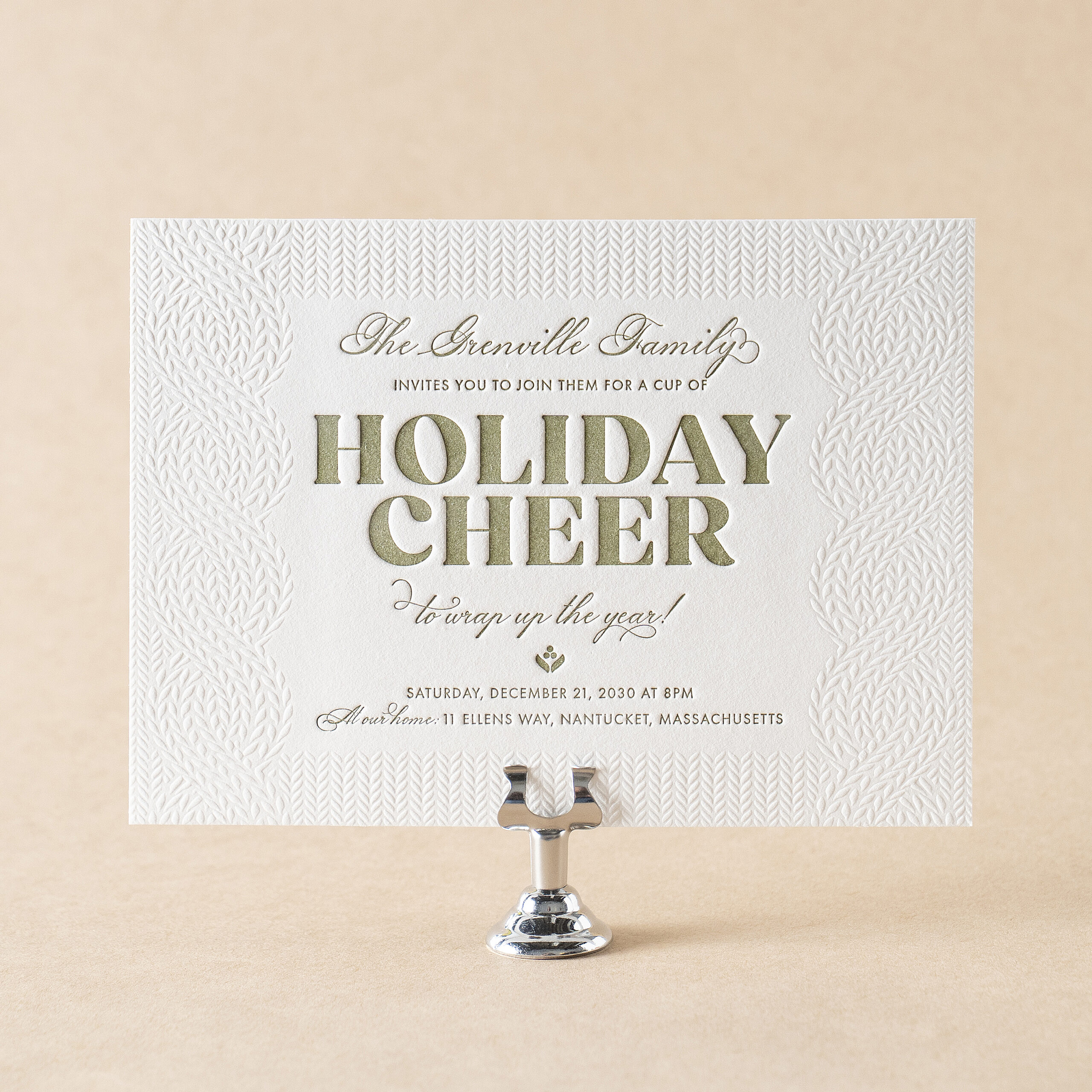 Grenville Holiday design