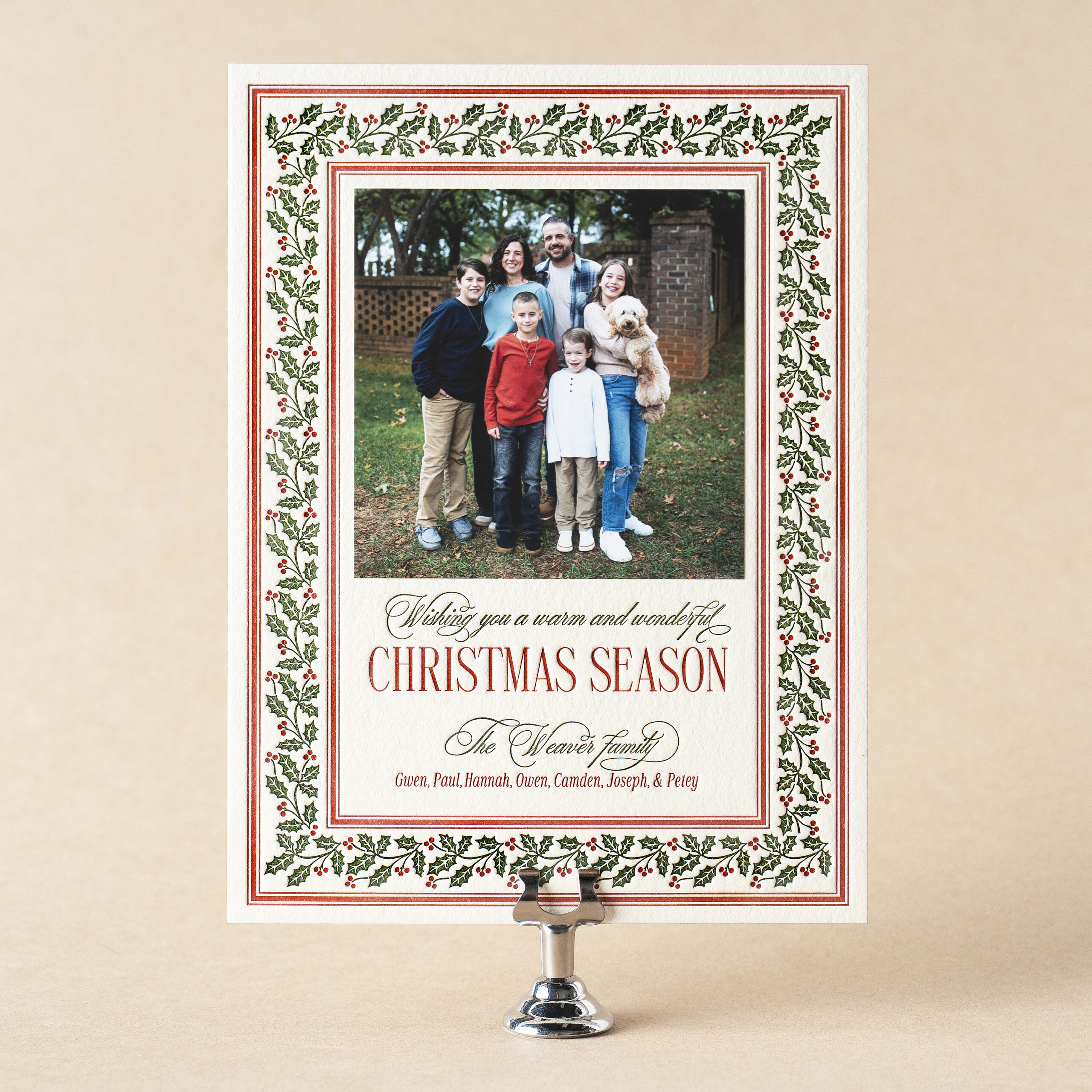Weaver Holiday design
