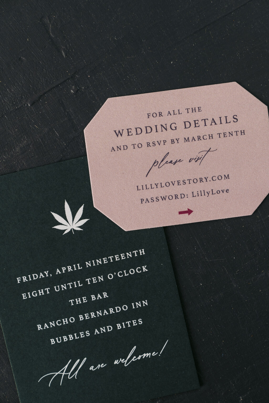 Decadent Wedding Invitation Set