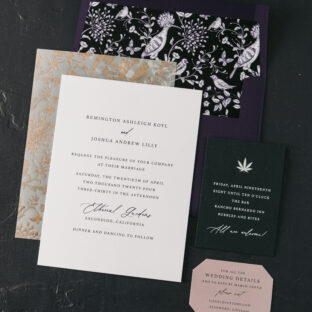 Foil Stamped Overlay