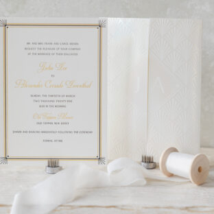 Art Deco Gatefold
