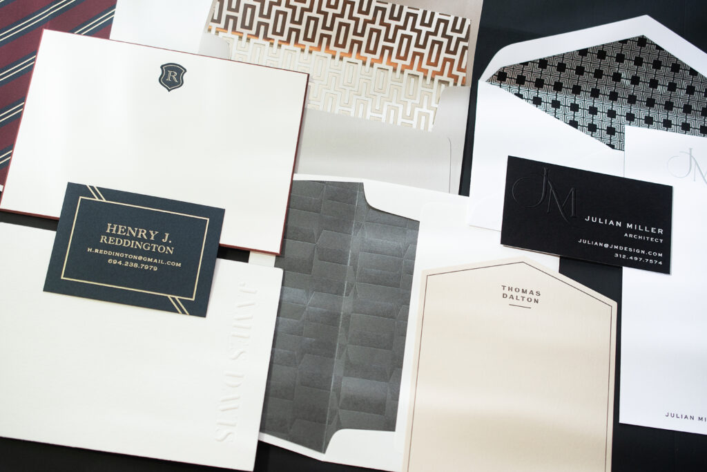 social stationery collection inspiration