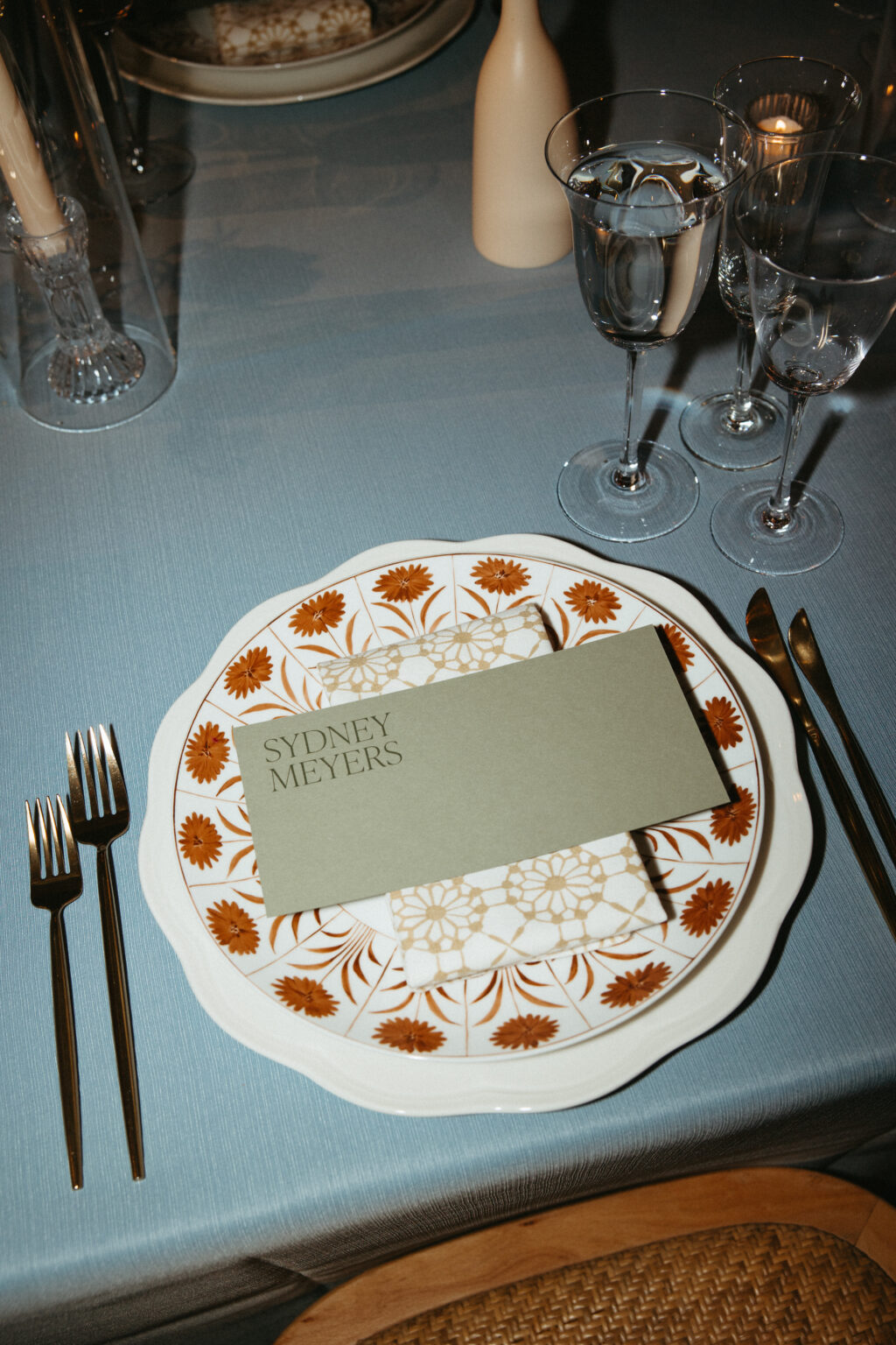 Wedding Menu Front
