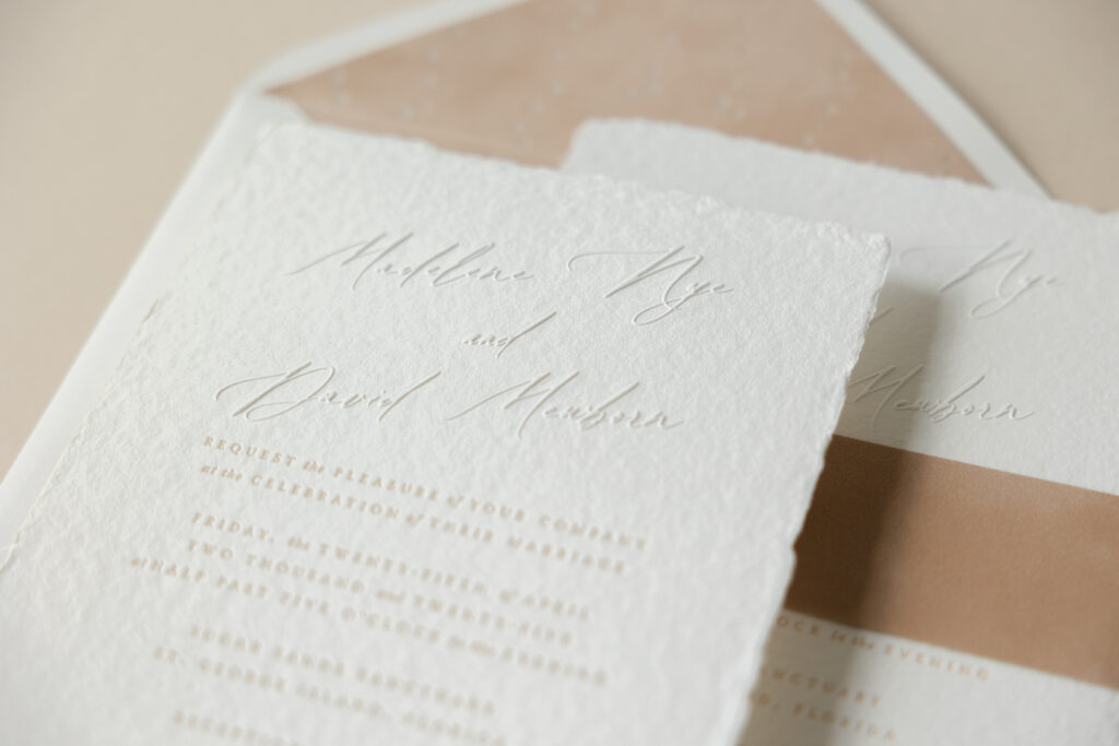 Deckle Edge Handmade Paper