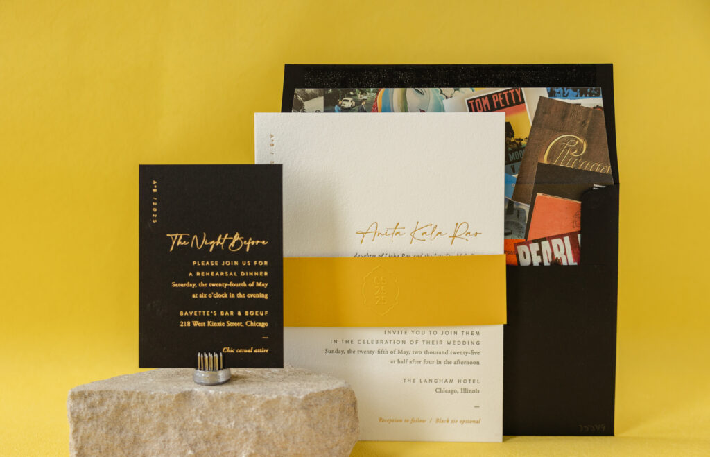 Letterpress Wedding Invitations