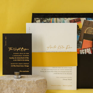 Letterpress Wedding Invitations