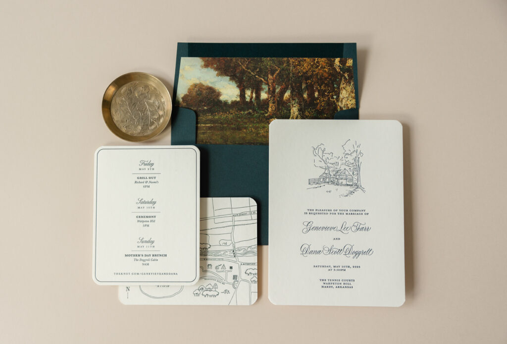 Invitation with Illustration