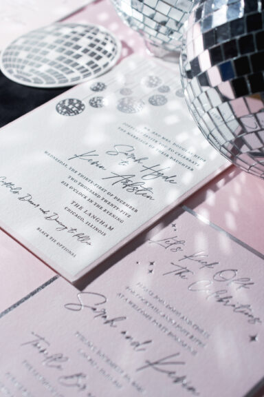Glam Wedding Invitations