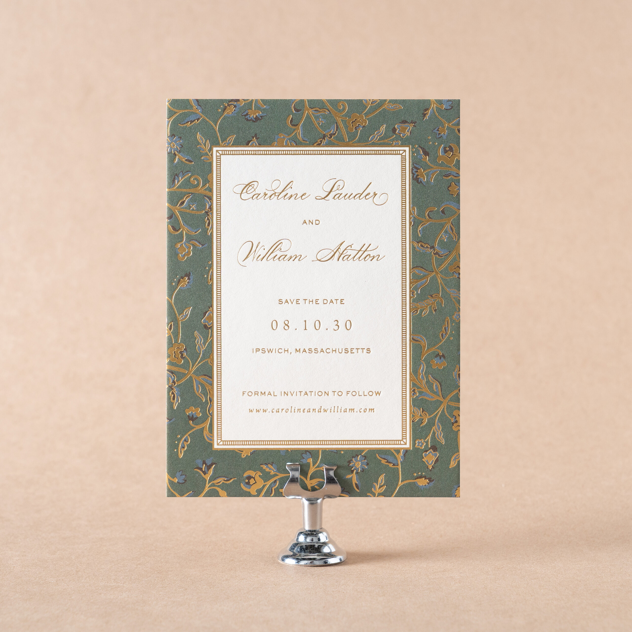 Charmain Save the Date design